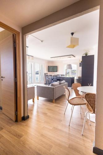 Χώρος καθιστικού στο Le Relais d'Agay