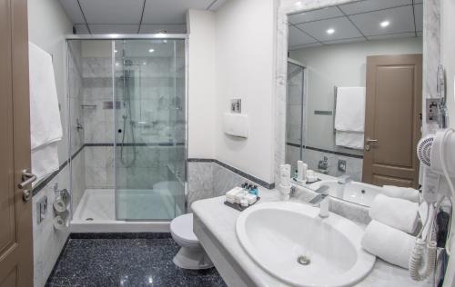  Best Western Plus Congress Hotel Yerevan -  Room  picture :   Tea/Coffee maker    Minibar    Shower                           