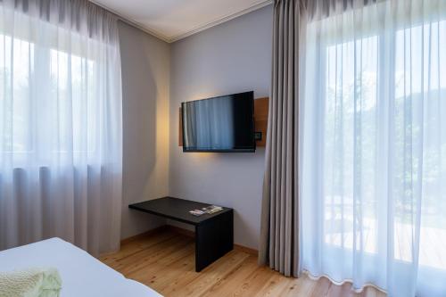 Μια τηλεόραση ή/και κέντρο ψυχαγωγίας στο Villa Gottfried B&B