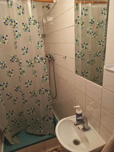 Phòng tắm tại Salaš Mlýn