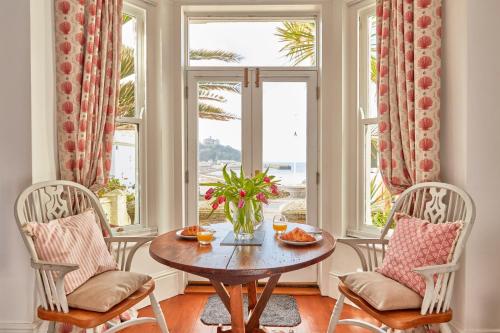 Χώρος καθιστικού στο Ocean Villas