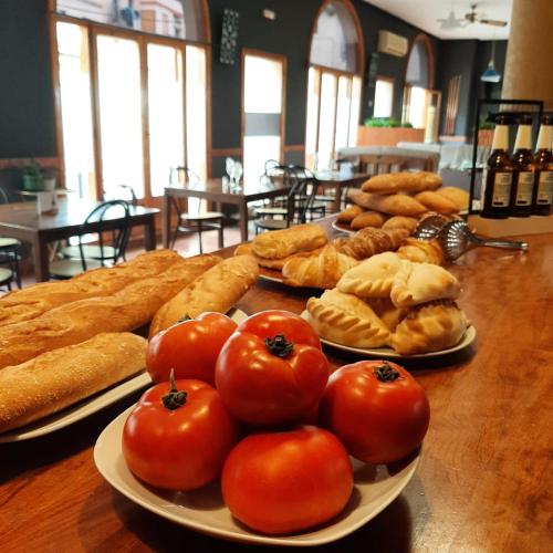 Jídlo v penzionu nebo okolí