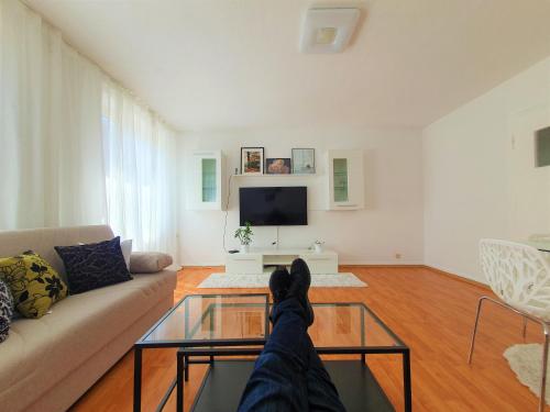 Гостиная зона в Apartment in Wuppertal