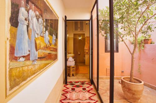 Koupelna v ubytování Riad du Ciel Marrakech