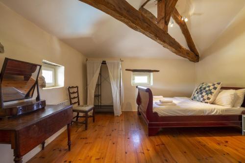 Katil atau katil-katil dalam bilik di Maison Mondou