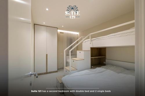 Suite 121 - San Pietroにあるベッド