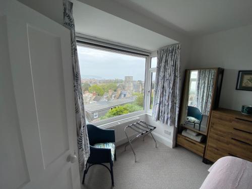 Posezení v ubytování Clements House Swanage
