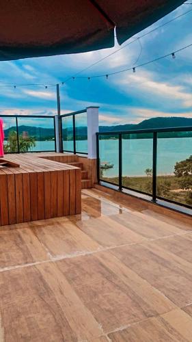 Landskap semula jadi dekat dengan hotel