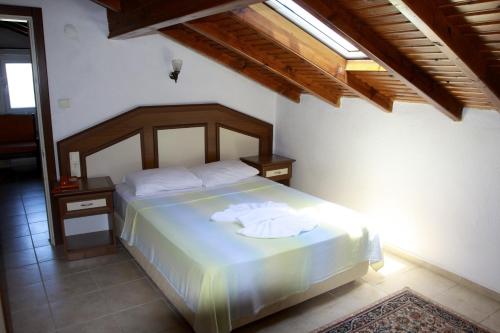 Katil atau katil-katil dalam bilik di Yücel Hotel