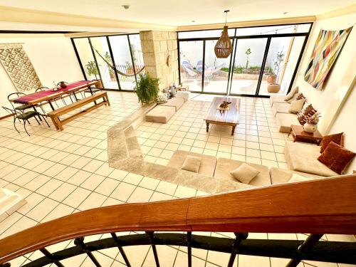 Posezení v ubytování Casa Ritual