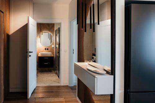 Kúpeľňa v ubytovaní Apartment Premium 7th Floor z klimatyzacją