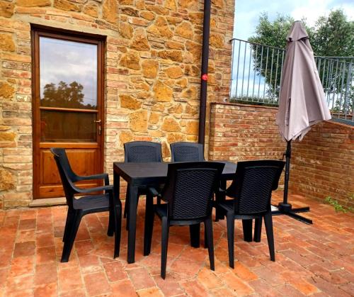 Patio nebo venkovní prostory v ubytování Poggio Giulia