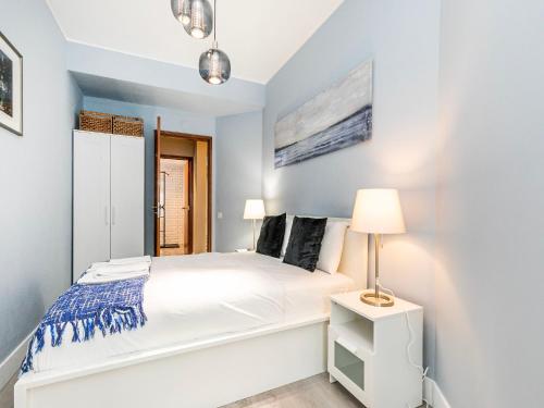 Postel nebo postele na pokoji v ubytování Beach Cascais Apartment