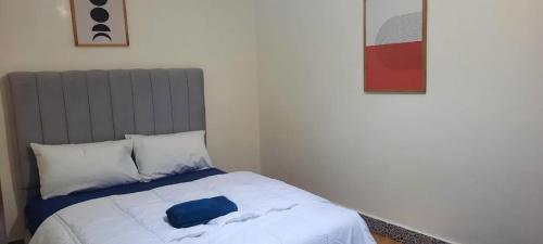 Postel nebo postele na pokoji v ubytování Akwaba lodge