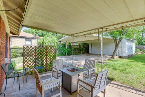 Zahrada ubytování 7 Mi to Dtwn Dallas Cozy Home with Yard!