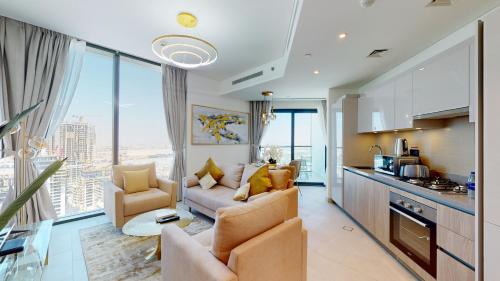 迪拜Primestay - Sobha Waves 2BR in Sobha Hartland的相册照片