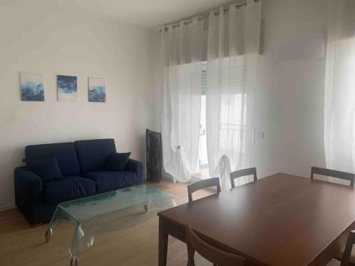 Χώρος καθιστικού στο Carla's House