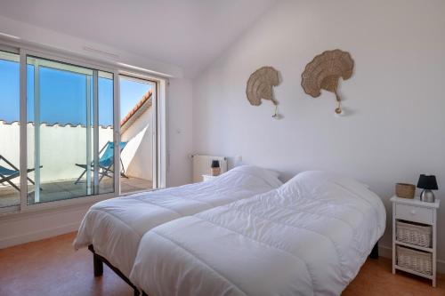 Легло или легла в стая в Face Mer, appartement Le Soleil Couchant pour 4