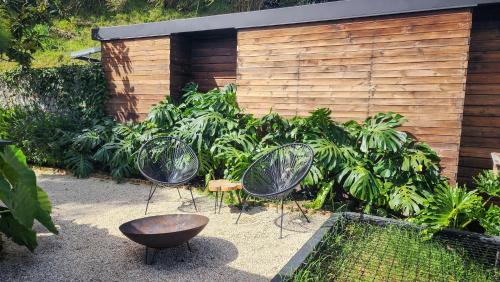 Zahrada ubytování Cumbres Luxury Glamping