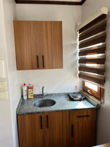 A kitchen or kitchenette at PALMERA ART HOUSE