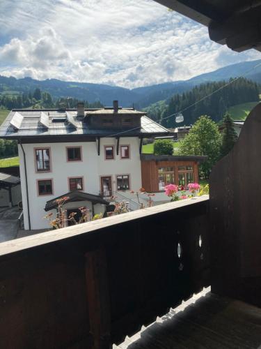 a view of a house from a balcony at Skirast - Kirchberg in Kirchberg in Tirol