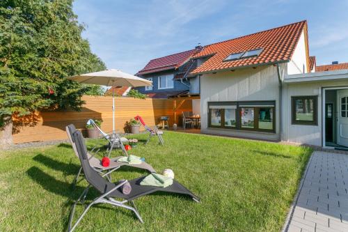 Zahrada ubytování Ferienhaus Andrea