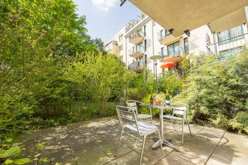Zahrada ubytování Appartements Ferchergasse