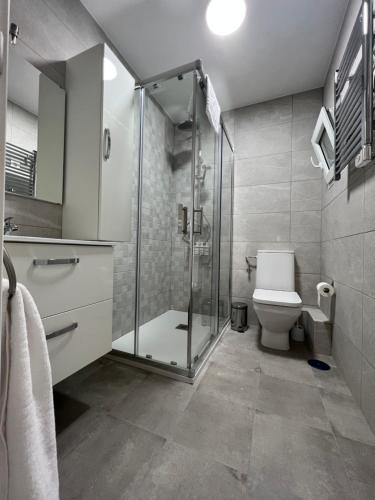 Koupelna v ubytování Apartamento de 3 habitaciones a estrenar en Ferrol