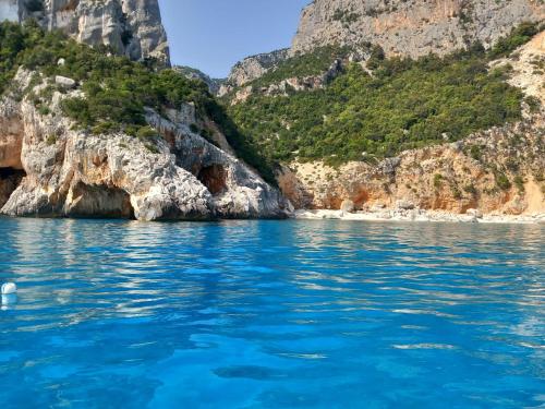 a view from the water of the amalfi coast at Casa vacanze M&M Tortolì in Tortolì