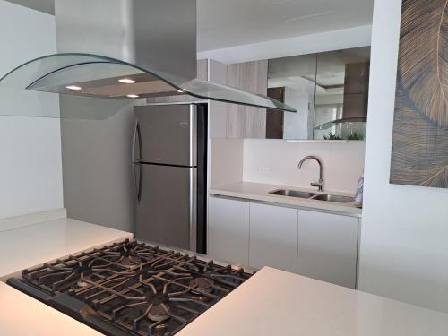A cozinha ou cozinha compacta de Apartamento nuevo Cap Cana