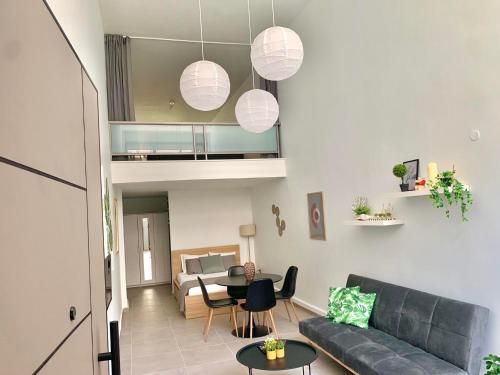 Posezení v ubytování SP Central Loft