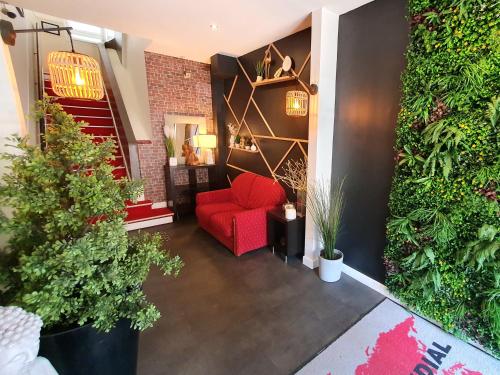 Гостиная зона в Hotel Mondial