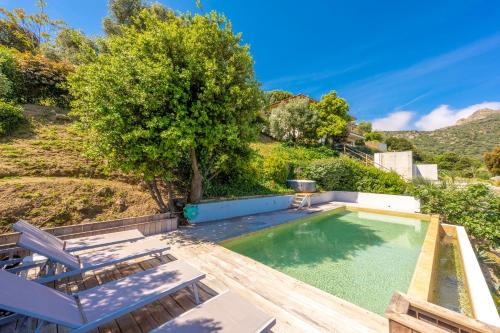 Πισίνα στο ή κοντά στο Domaine Bagia Donne