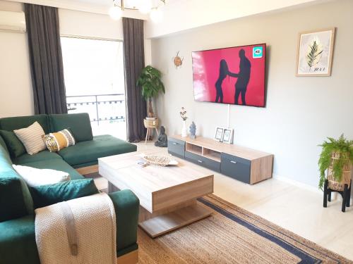 EcoStay-Scandy,2bdr cozy apartment by the sea in Alimos