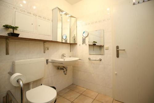 Bilik mandi di Sünnslag Wohnung 125