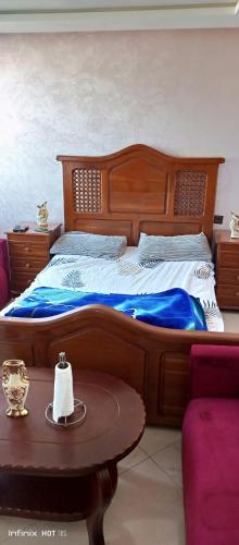 Postel nebo postele na pokoji v ubytování Qamar's guests 2