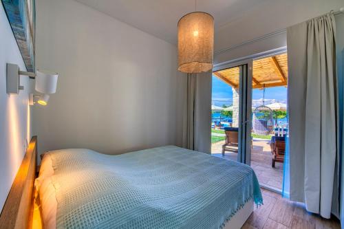 Ένα ή περισσότερα κρεβάτια σε δωμάτιο στο Cavatul