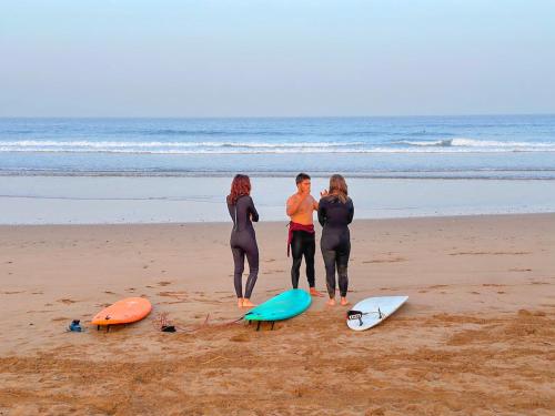 Clientes alojados en Skate Surf Morocco - Tamraghazout