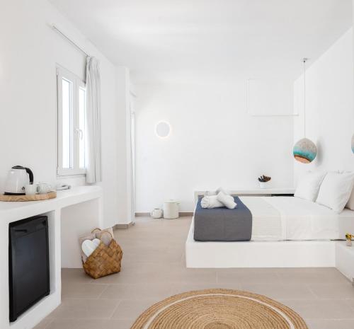 Kuchyň nebo kuchyňský kout v ubytování VOCA HOTEL & SUITES