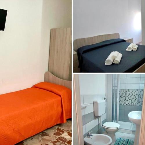 Postel nebo postele na pokoji v ubytování La Bagnarota
