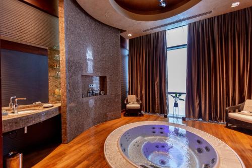 Koupelna v ubytování Shahdag Hotel & Spa