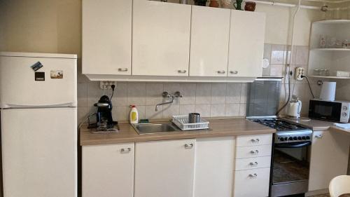 Küche/Küchenzeile in der Unterkunft Bazis Guesthouse