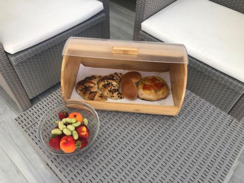 Jídlo v bed and breakfast nebo okolí