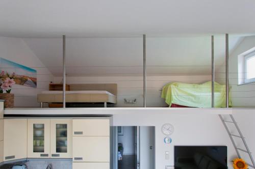 Η κουζίνα ή μικρή κουζίνα στο Ajda apartment on the beach