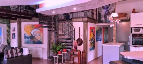 Una cocina o zona de cocina en Guest house Klara