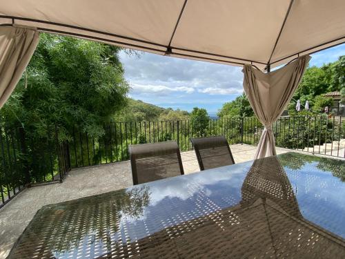 Landskap semula jadi dekat dengan the country house