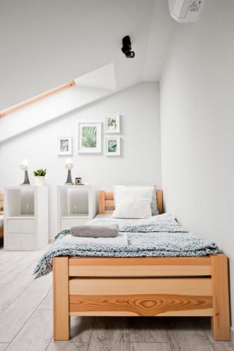 Χώρος καθιστικού στο Spokojna Apartamenty