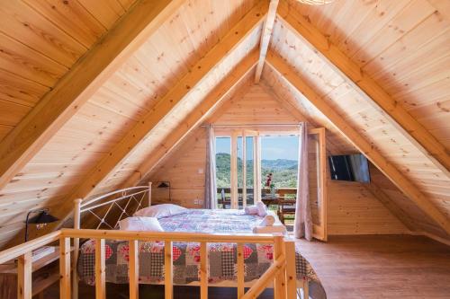 Ένα ή περισσότερα κρεβάτια σε δωμάτιο στο Romantic Tree House