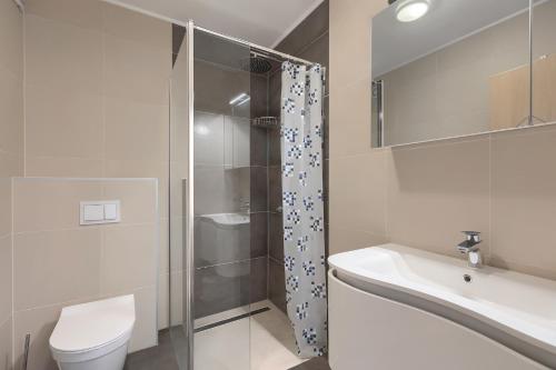 Kúpeľňa v ubytovaní Apartments Filipović