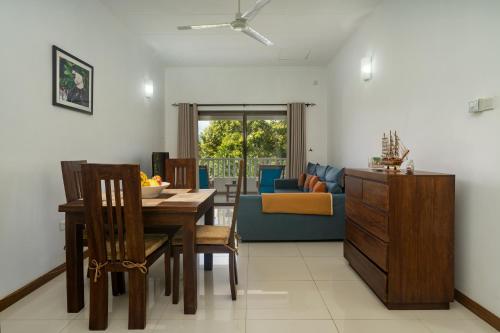 Dining area sa apartment